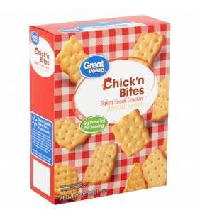 Great Value Chick'n Bites Baked Snack Crackers, 7.5 oz