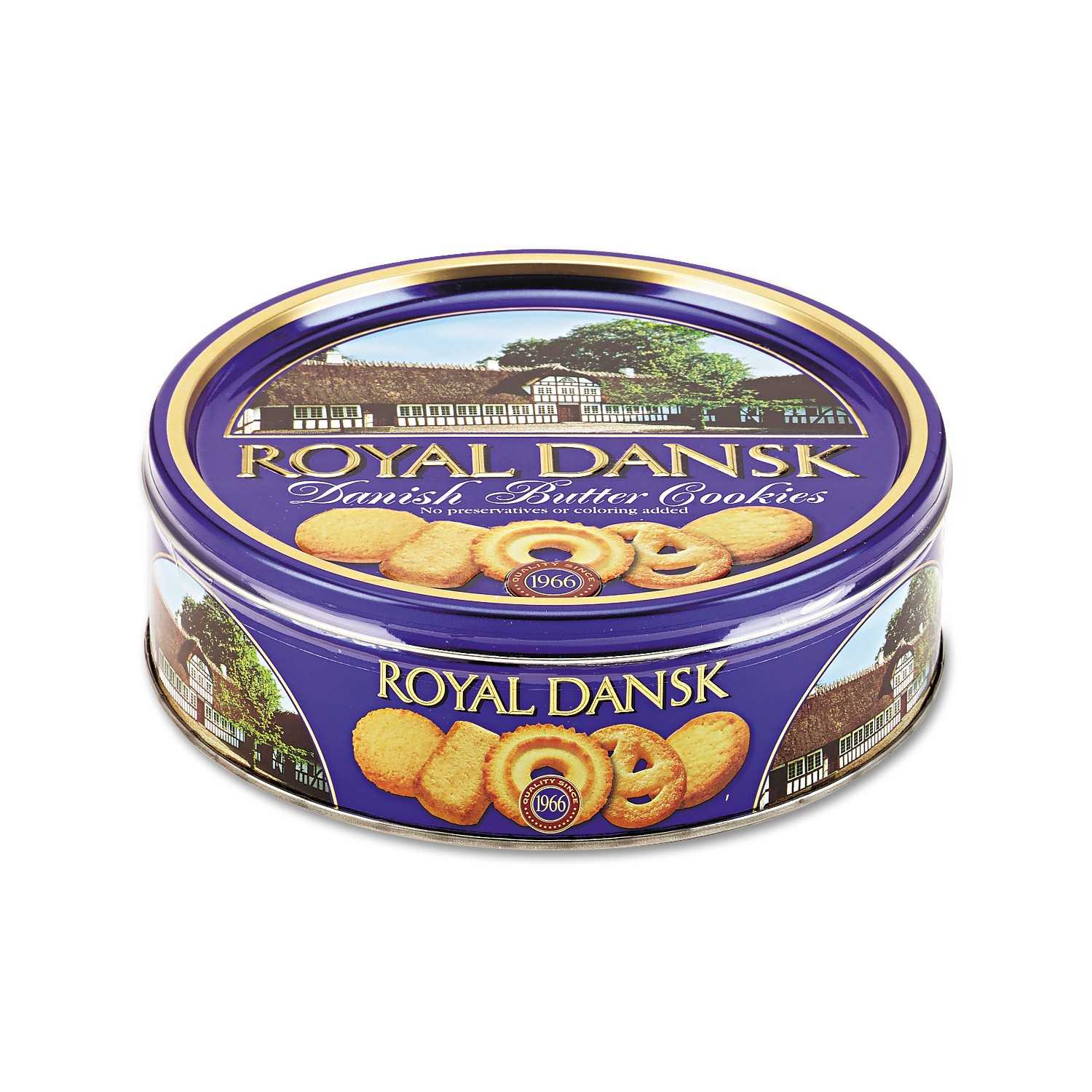 Royal Dansk Danish Butter Cookies, 12 Oz.