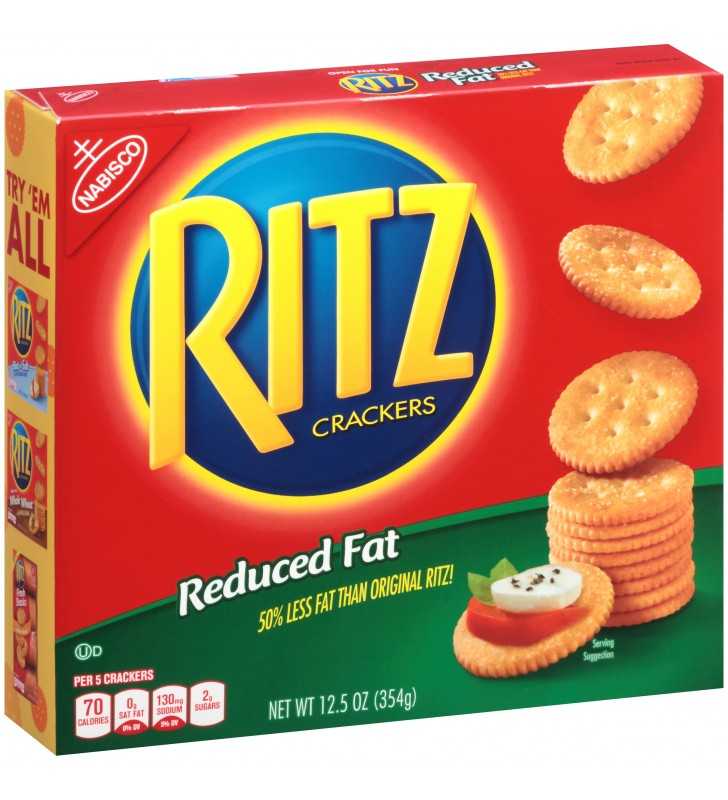 RITZ Reduced Fat Original Crackers, 12.5 oz