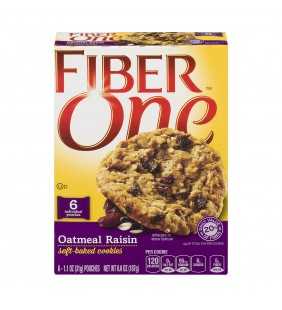 Fiber One Oatmeal Raisin Soft-Baked Cookies, 6 Count