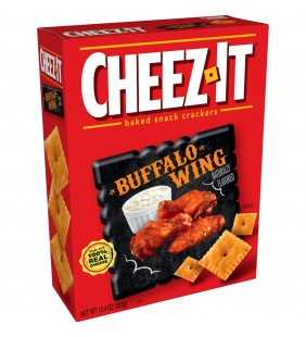Cheez-It Baked Snack Cheese Crackers, Buffalo Wing, 12.4 Oz
