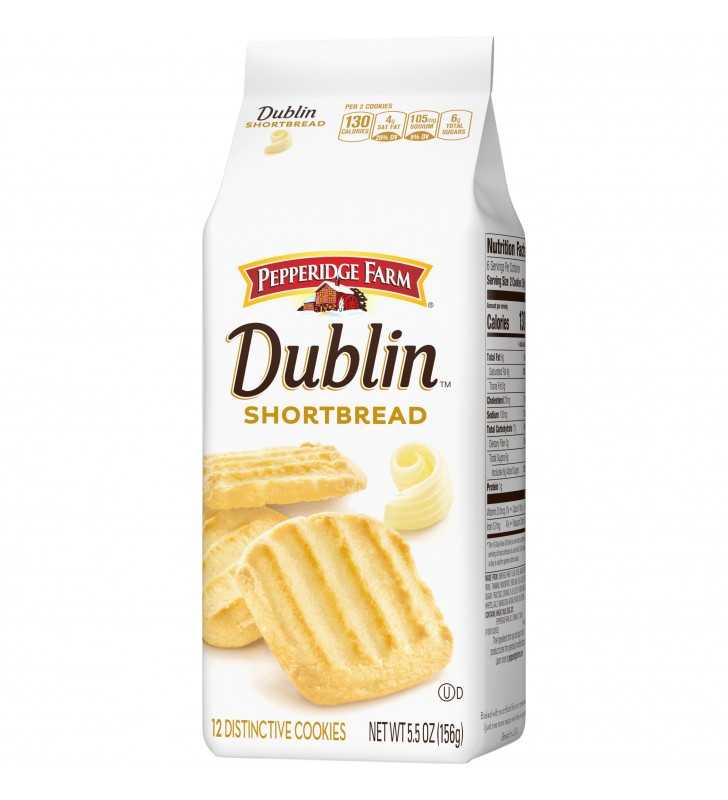 Pepperidge Farm Dublin Shortbread Cookies, 5.5 oz. Bag