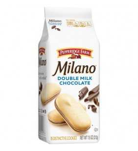 Pepperidge Farm Milano Double Milk Chocolate Cookies, 7.5 oz. Bag