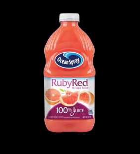 Ocean Spray Ruby Red Juice Drink Grapefruit 15.2 Fl Oz Bottle