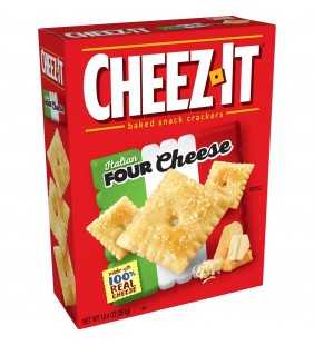 Cheez-It, Baked Snack Cheese Crackers, Italian Four Cheese, 12.4 Oz