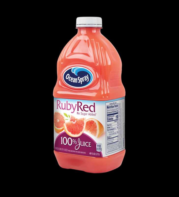 Ocean Spray 100% Juice, Ruby Red Grapefruit, 60 Fl. Oz.