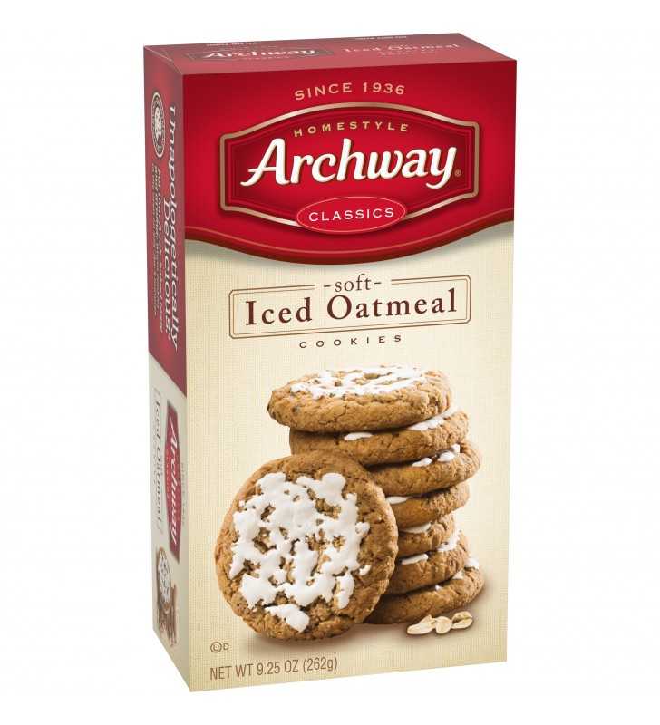 Archway Iced Oatmeal Soft Cookies, 9.25 Oz