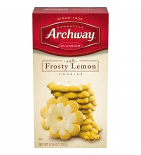 Archway Cookies, Frosty Lemon Soft Classic Cookies, 9.25 Oz