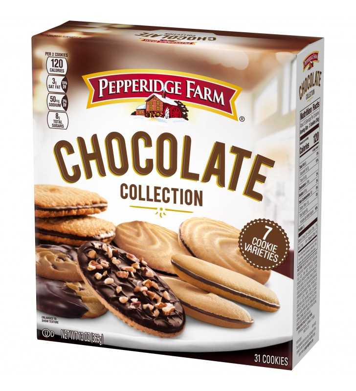 Pepperidge Farm Cookies Chocolate Collection, Variety Pack 13 Oz. Box