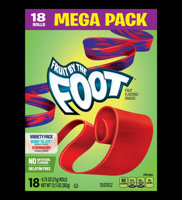 Fruit By The Foot Berry Strawberry 18 Ct 0 8 Oz