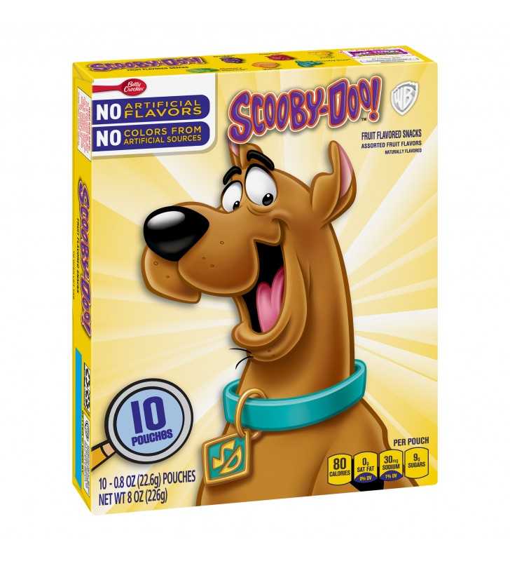 Scooby Doo Fruit Snacks, 10 ct, 0.8 oz