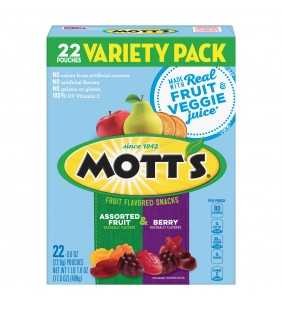 Mott's, Assorted Fruit Snacks, Gluten Free, 17.6 oz