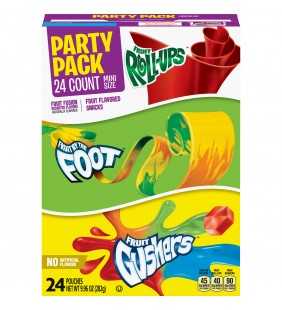 Fruit Roll-Ups, Fruit by the Foot & Gushers, 9.96 oz