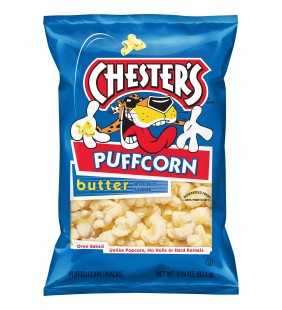 Chester's Puffcorn Butter Flavored Popcorn, 3.25 Oz.