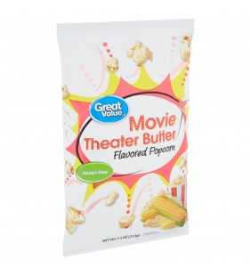 Great Value Movie Theater Butter Flavored Popcorn, 7.5 Oz.