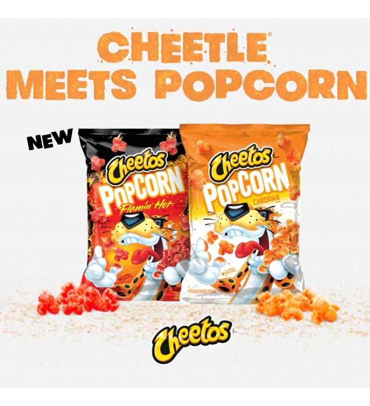 Cheetos Cheddar Popcorn, 7 oz Bag