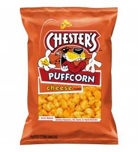Chesters Puffcorn Cheese Flavored Popcorn, 4.25 Oz.