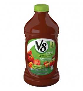 V8 Low Sodium 100% Vegetable Juice, 64 oz. Bottle