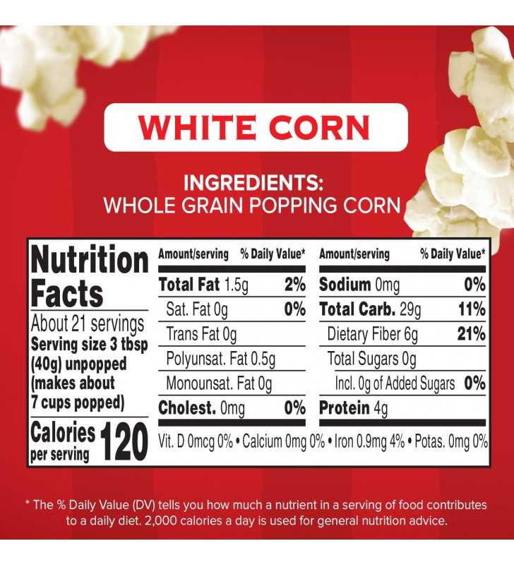 Orville Redenbacher's Original Gourmet White Popcorn Kernels, 30 oz -  Harris Teeter