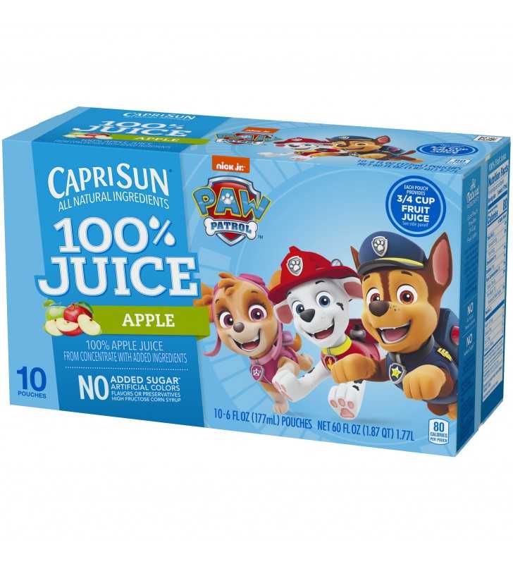  Capri Sun 100% Berry Juice Ready-to-Drink Juice (40 Pouches, 4  Boxes of 10) : Grocery & Gourmet Food