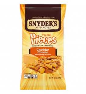 Snyder's Pretzels Pieces, Cheddar Cheese, 12 Ounce Bag