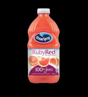 Ocean Spray 100% Juice, Ruby Red Grapefruit, 60 Fl. Oz.