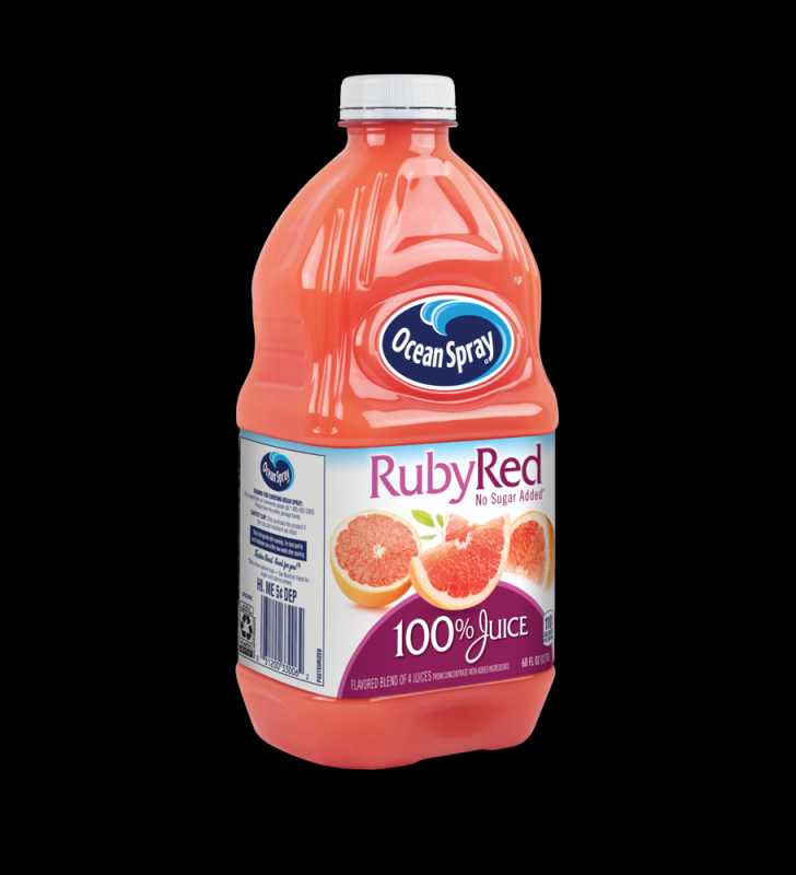 Ocean Spray 100% Juice, Ruby Red Grapefruit, 60 Fl. Oz.