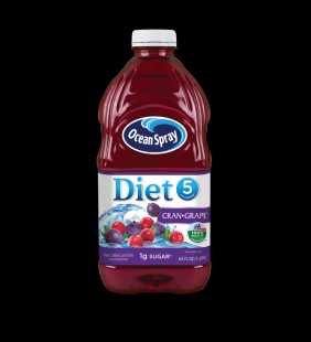 Ocean Spray Diet Cranberry Grape Juice Drink, 64 fl oz