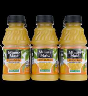 Minute Maid 100% Orange Juice, 10 Fl. Oz., 6 Count