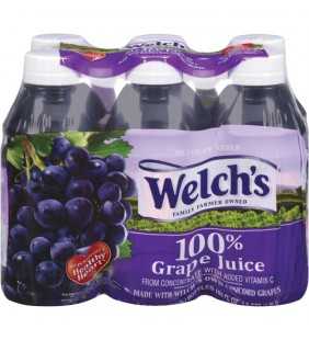 Welch's 100% Concord Grape Juice, 10 Fl. Oz., 6 Count