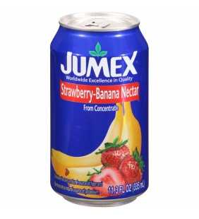Jumex Strawberry and Banana Nectar from Concentrate, 11.3 Fl. Oz.