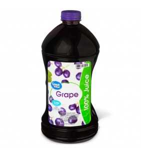Great Value Grape 100% Juice, 96 fl oz