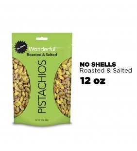 Wonderful No Shell Pistachios, Roasted & Salted, 12 Oz