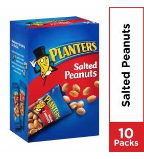 Planters Salted Peanuts, 10 ct - 1 oz Bags
