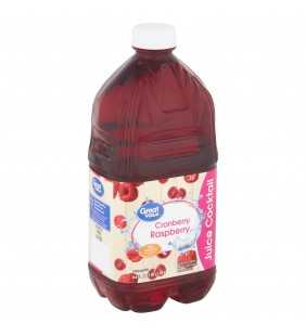 Great Value Cranberry Raspberry Juice Cocktail, 64 fl oz