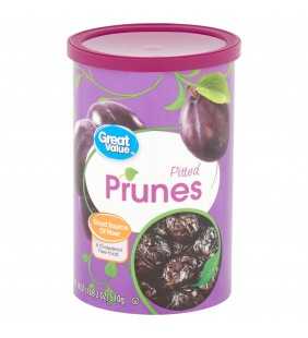 Great Value Dried Prunes, Pitted, 18 oz