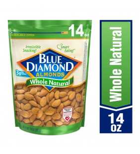 Blue Diamond Almonds, Whole Natural Raw Almonds, 14 oz