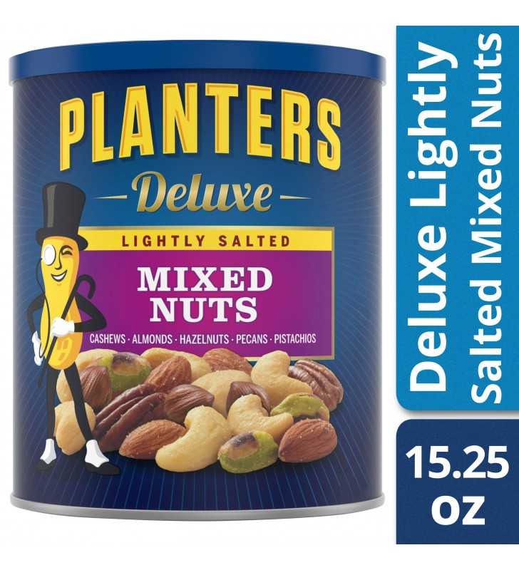 Planters Deluxe Lightly Salted Mixed Nuts, oz