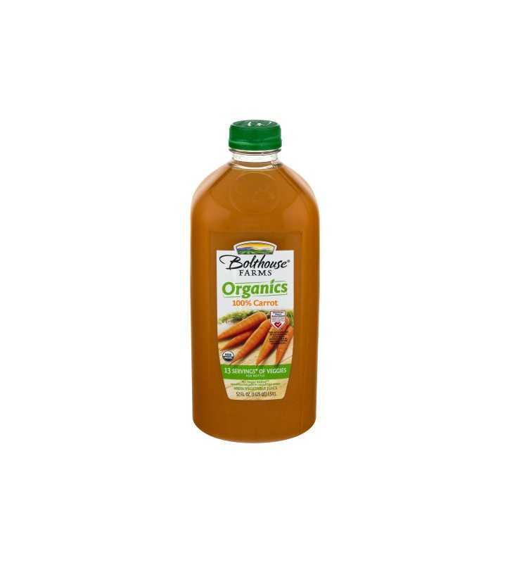 Bolthouse Farms 100 Organic Carrot, 52 oz.