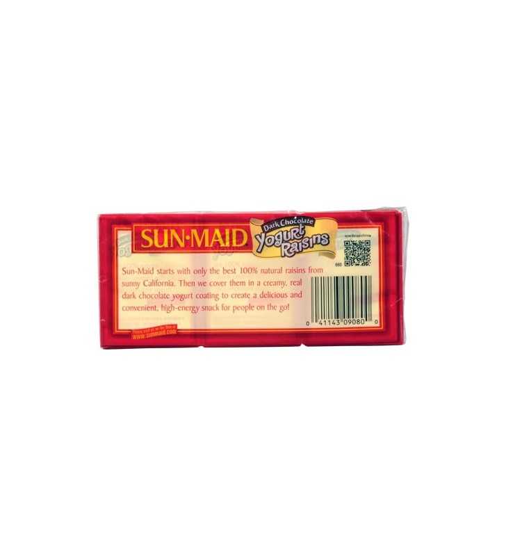 Sun-Maid Yogurt Raisins, Dark Chocolate, 6 ct, 1 oz