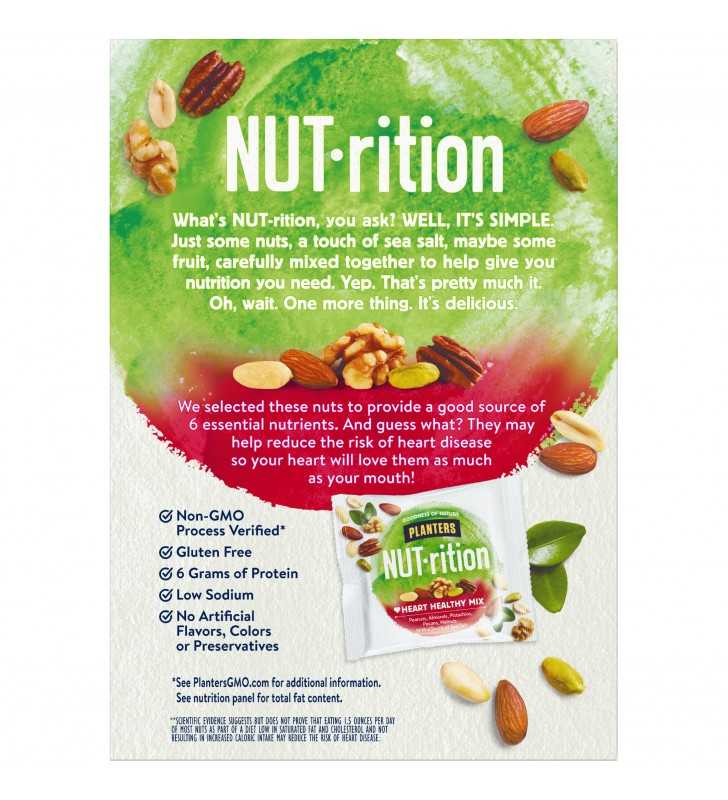 Planters NUT-rition Heart Healthy Trail Mix with Walnuts, 7 ct - 7.5 oz Box
