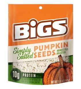 BIGS Simply Salted Homestyle Roast Pumpkin Seeds, 5-oz. Bag