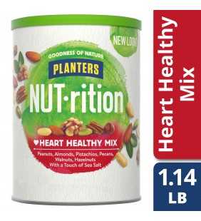 Planters NUT-rition Heart Healthy Mix with Walnuts and Hazelnuts, 18.25 oz Can
