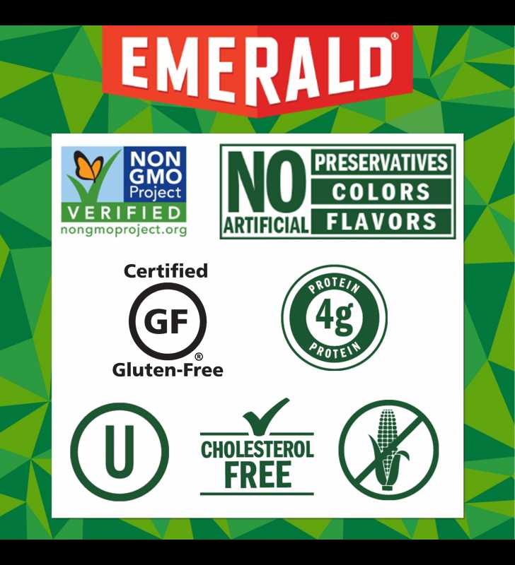 Emerald Nuts Natural Almonds, 100 Calorie Packs, 10 Ct