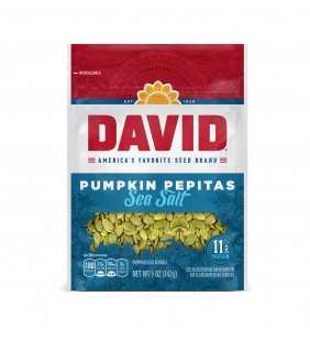 DAVID Sea Salt Pumpkin Pepitas Seeds 5-oz. Resealable Bag