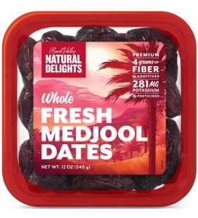 Natural Delights Medjool Dates, 12 oz