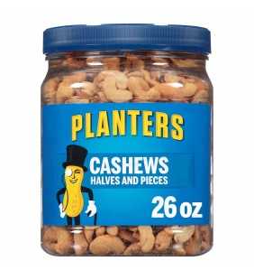 Planters Cashew Halves & Pieces, 26.0 oz Jar