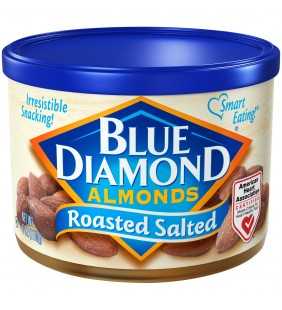 Blue Diamond Almonds Roasted Salted 6 oz. Canister