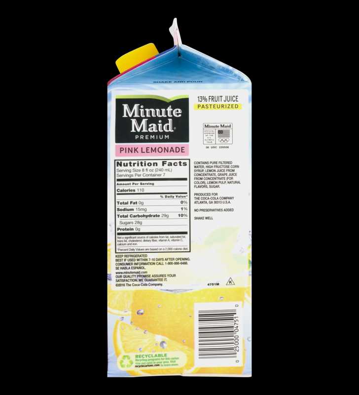 Minute Maid, Premium Pink Lemonade, 59 Fl. Oz.
