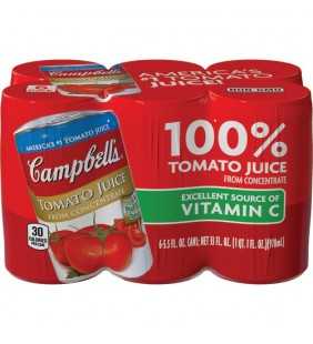 Campbell's Tomato Juice, 5.5 oz. , 6 pack